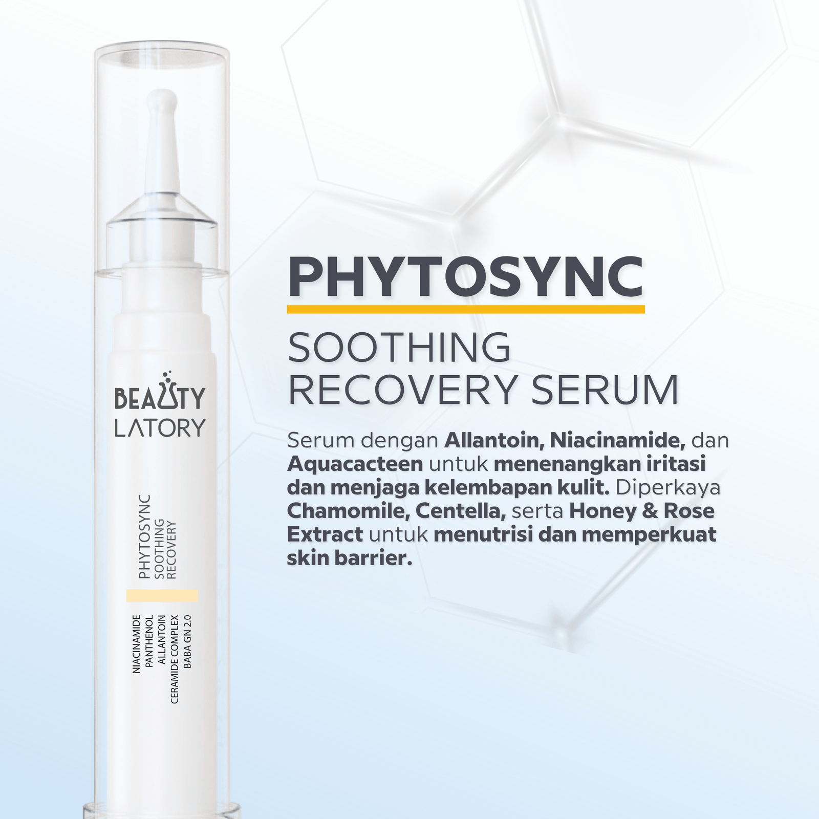 BEAUTYLATORY- PHYTOSYNC Soothing Recovery Serum 20 ml