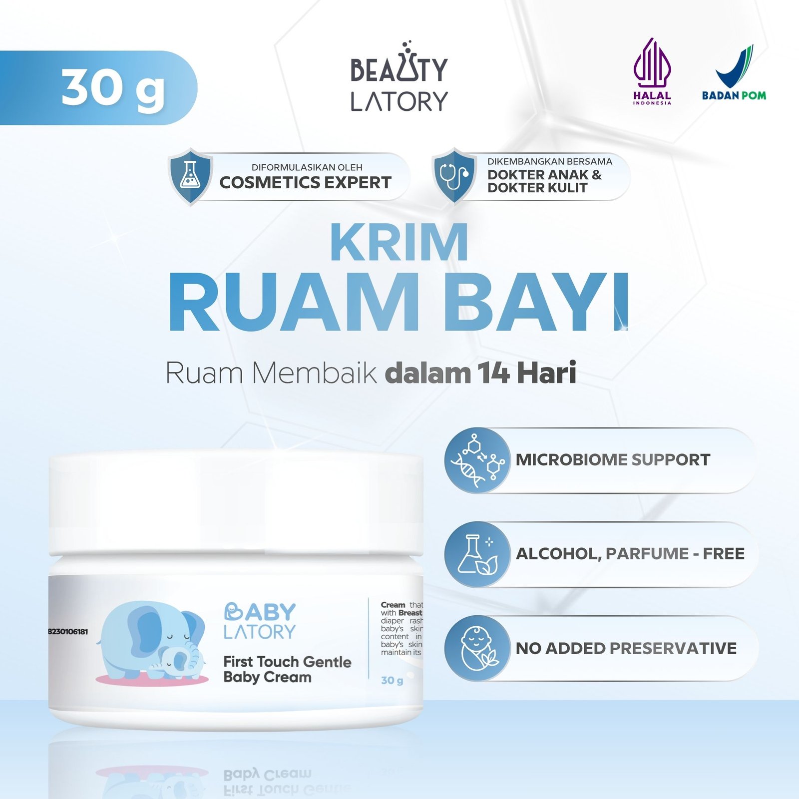 BABYLATORY First Touch Gentle Baby Cream