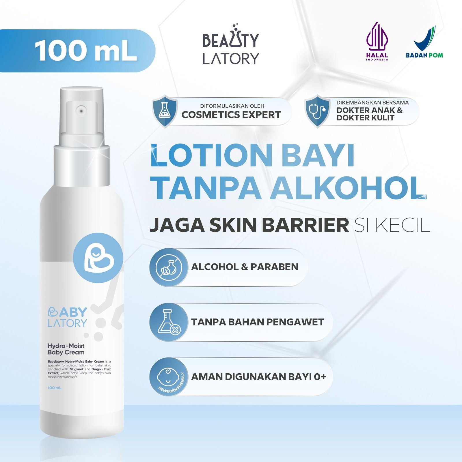BABYLATORY - Hydra Moist Baby Cream